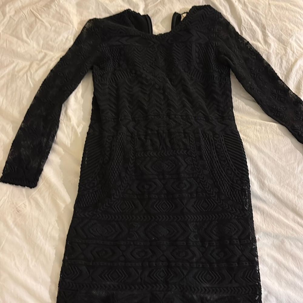 Isabel Marant for H&M black fitted mini dress